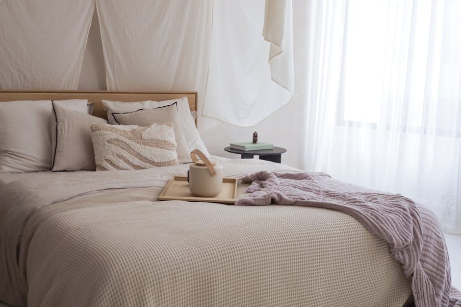 Japandi Bedroom Design Ideas - Bandra — Interior Design in Mumbai
