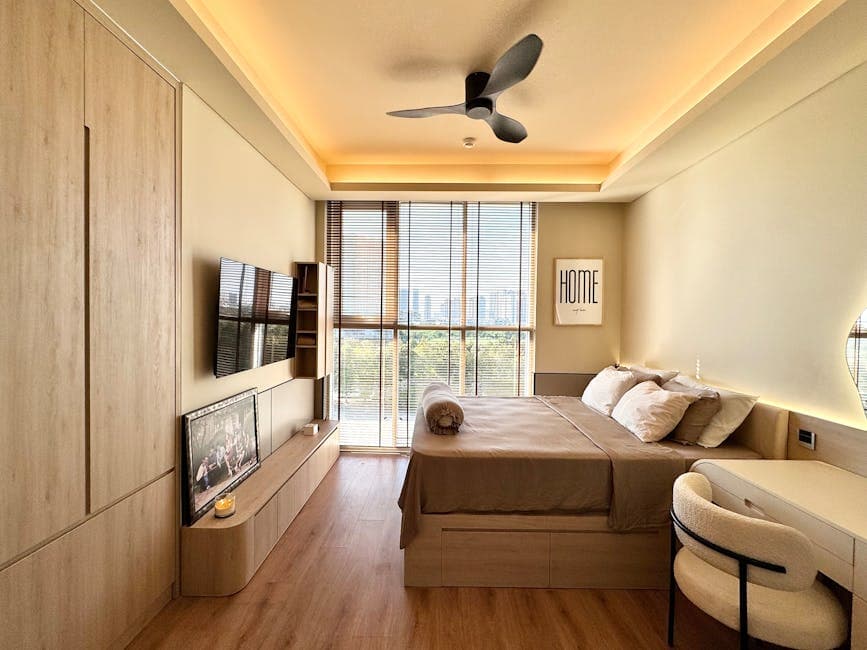 Japandi Bedroom Design Ideas - Powai — Interior Design in Mumbai