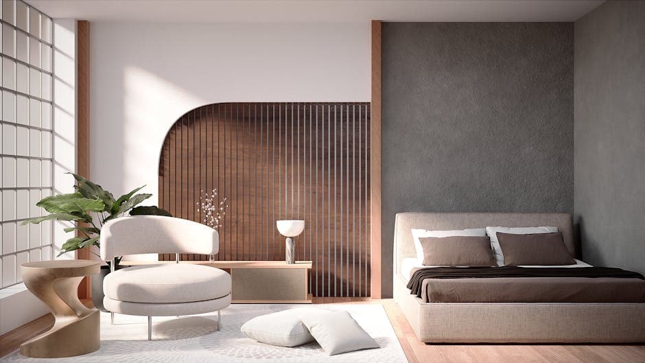 Japandi Bedroom Design Ideas - Worli — Interior Design in Mumbai