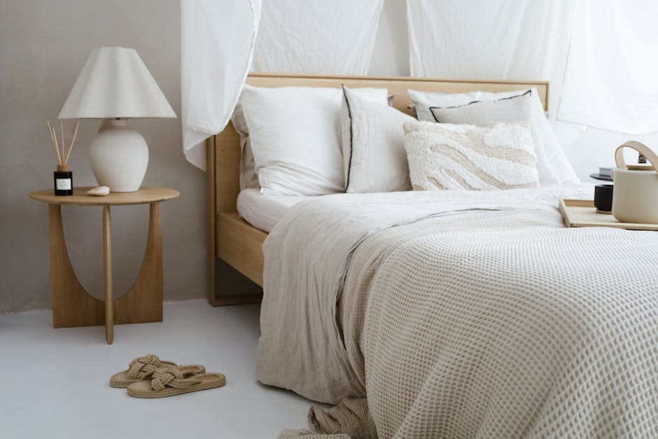 Japandi Bedroom Interior - Juhu by Horizon Classic Interior & Glass Film