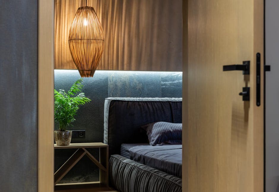 Japandi Bedroom Interior - Andheri West 2 by Horizon Classic Interior & Glass Film