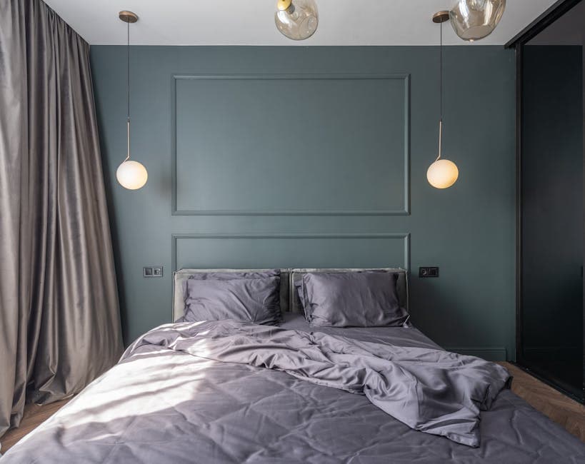 Platform Bed Modern Bedroom - Lower Parel by Horizon Classic Interior & Glass Film