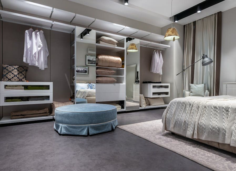 Platform Bed Modern Bedroom - Powai 2 - Bedroom Interiors in Powai