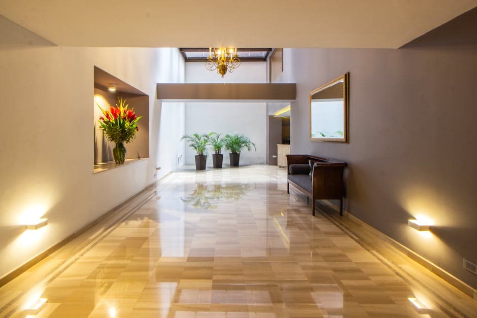 Polished Concrete Flooring - Malad 2 by Horizon Classic Interior & Glass Film