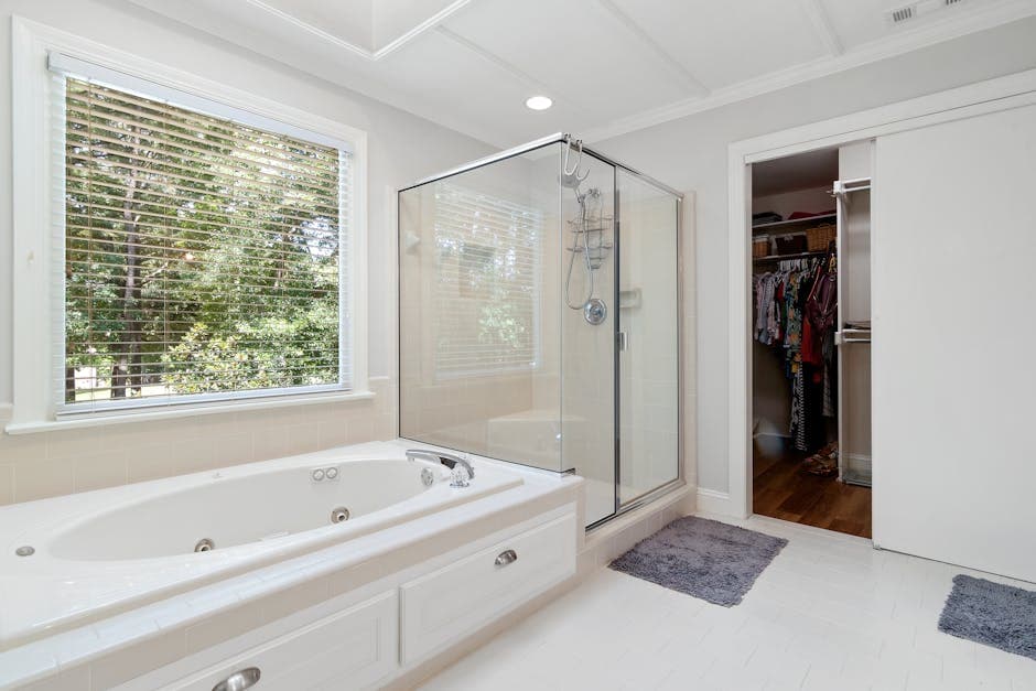 Bathroom Privacy Glass Film - Malad by Horizon Classic Interior & Glass Film