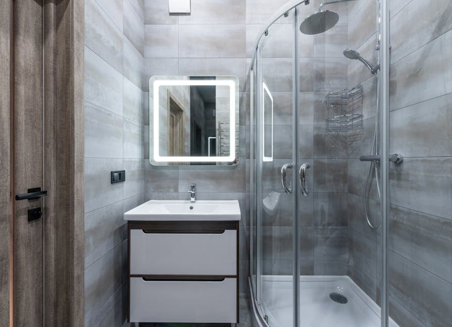 Bathroom Privacy Glass Film - Lower Parel by Horizon Classic Interior & Glass Film