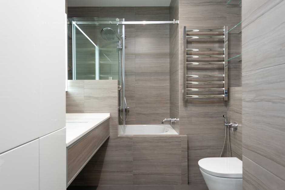 Bathroom Privacy Glass Film - Khar by Horizon Classic Interior & Glass Film