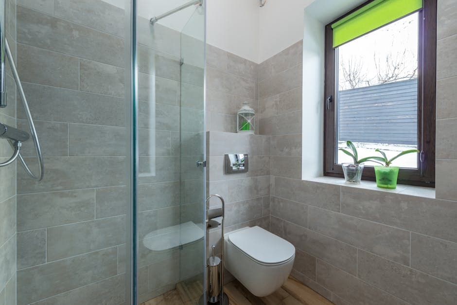 Bathroom Privacy Glass Film - Bandra 2 by Horizon Classic Interior & Glass Film