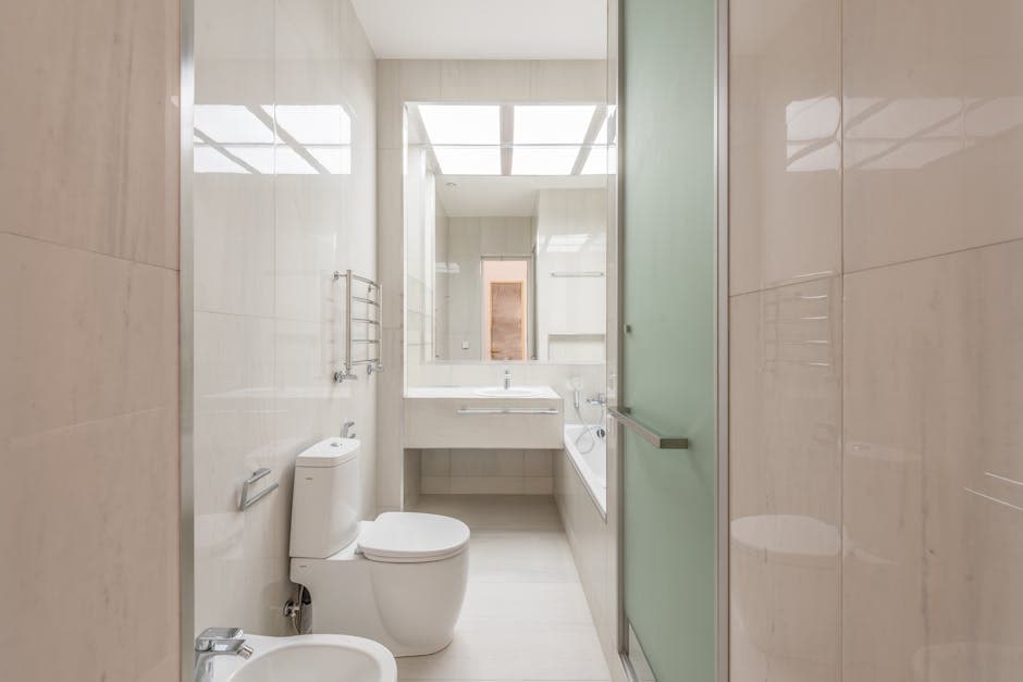 Bathroom Privacy Glass Film - Thane 2 by Horizon Classic Interior & Glass Film