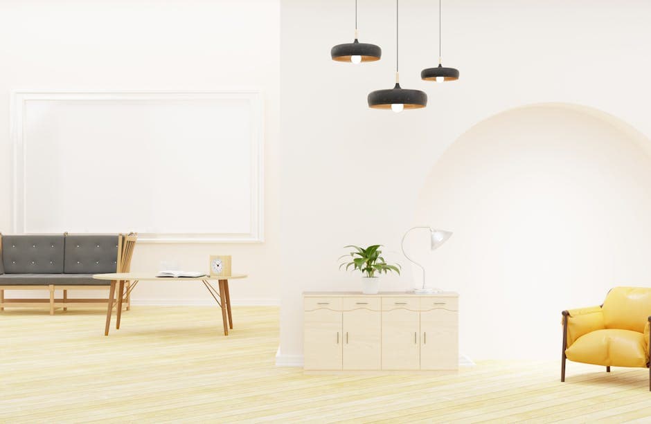 White Wall Modern Lounge - Bandra - Living Rooms Installation in Bandra
