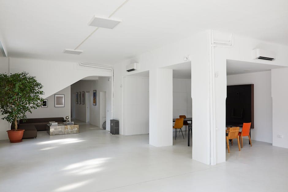 White Wall Modern Lounge - Thane by Horizon Classic Interior & Glass Film