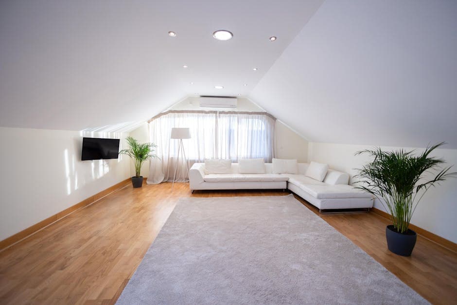 White Wall Modern Lounge - Goregaon - Living Rooms Installation in Goregaon