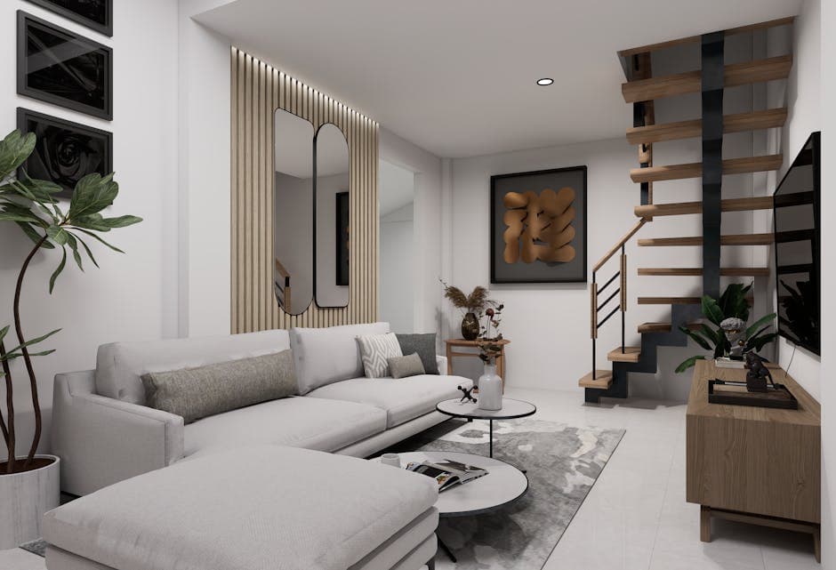 White Wall Modern Lounge - Malad by Horizon Classic Interior & Glass Film