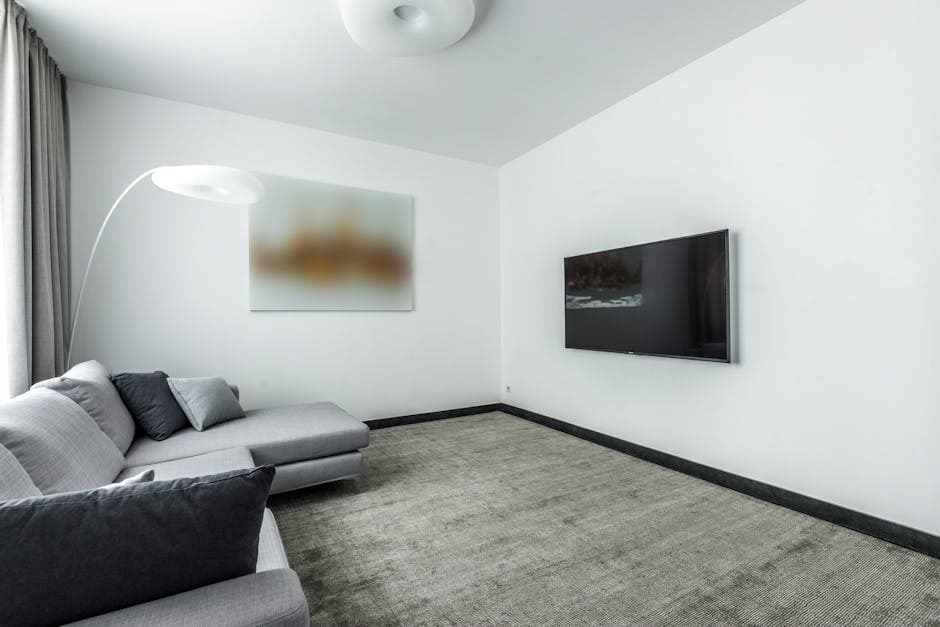 White Wall Modern Lounge - Thane 2 by Horizon Classic Interior & Glass Film