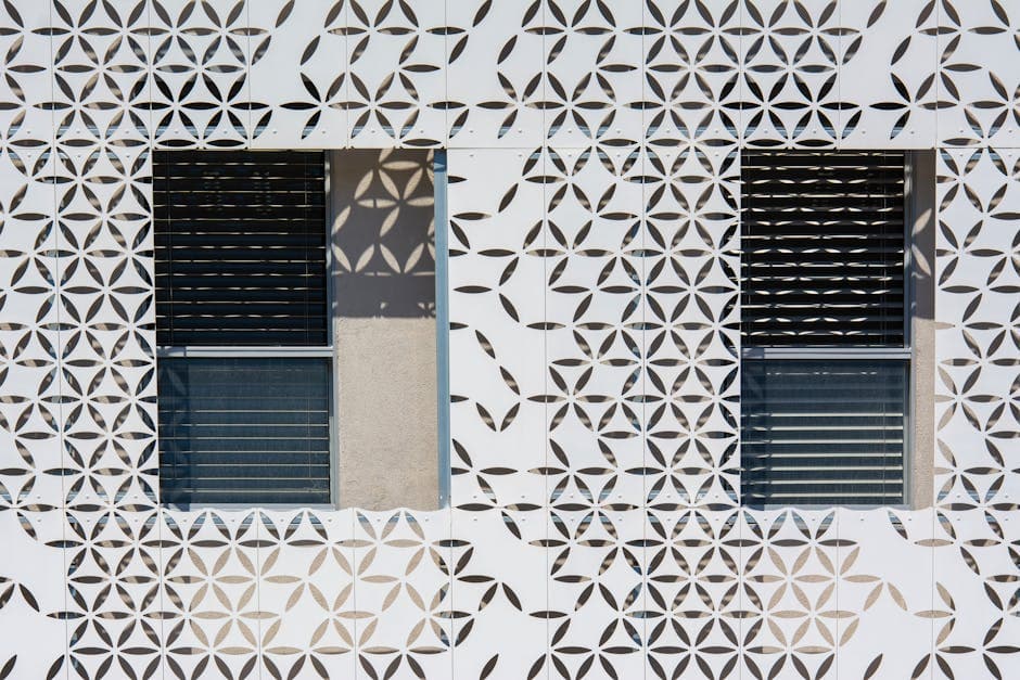 Geometric Pattern Window Film - Bandra by Horizon Classic Interior & Glass Film