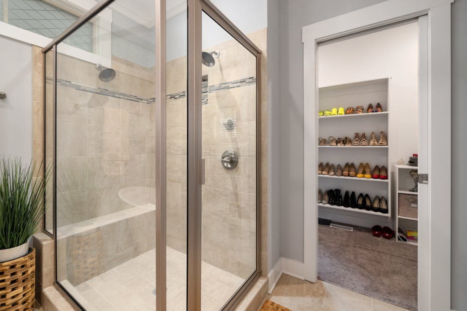 Walk-In Shower with Frameless Glass Installation in Mumbai